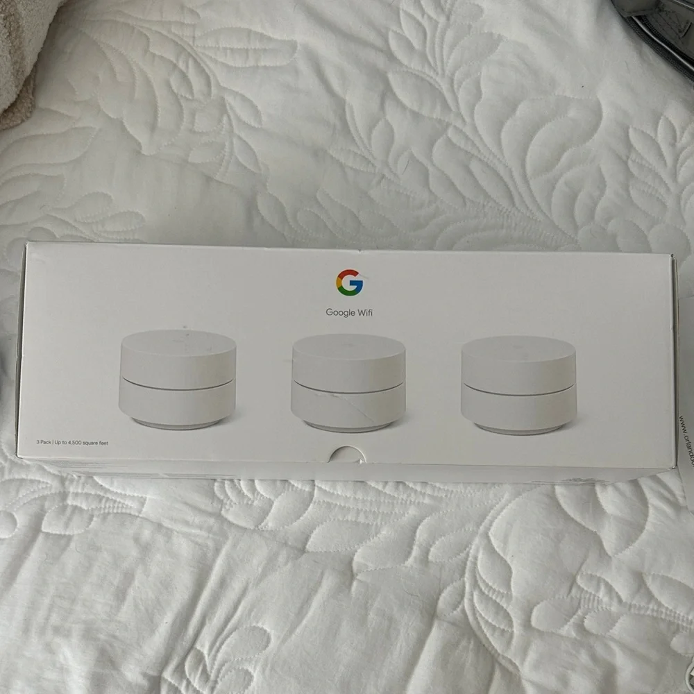 Google Wifi Mesh Network - Triple Pack in White